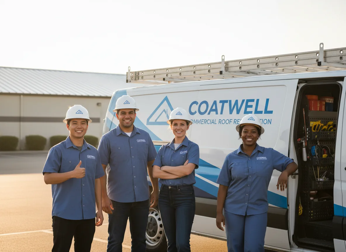Commercial roof coating company in Tokio, ND